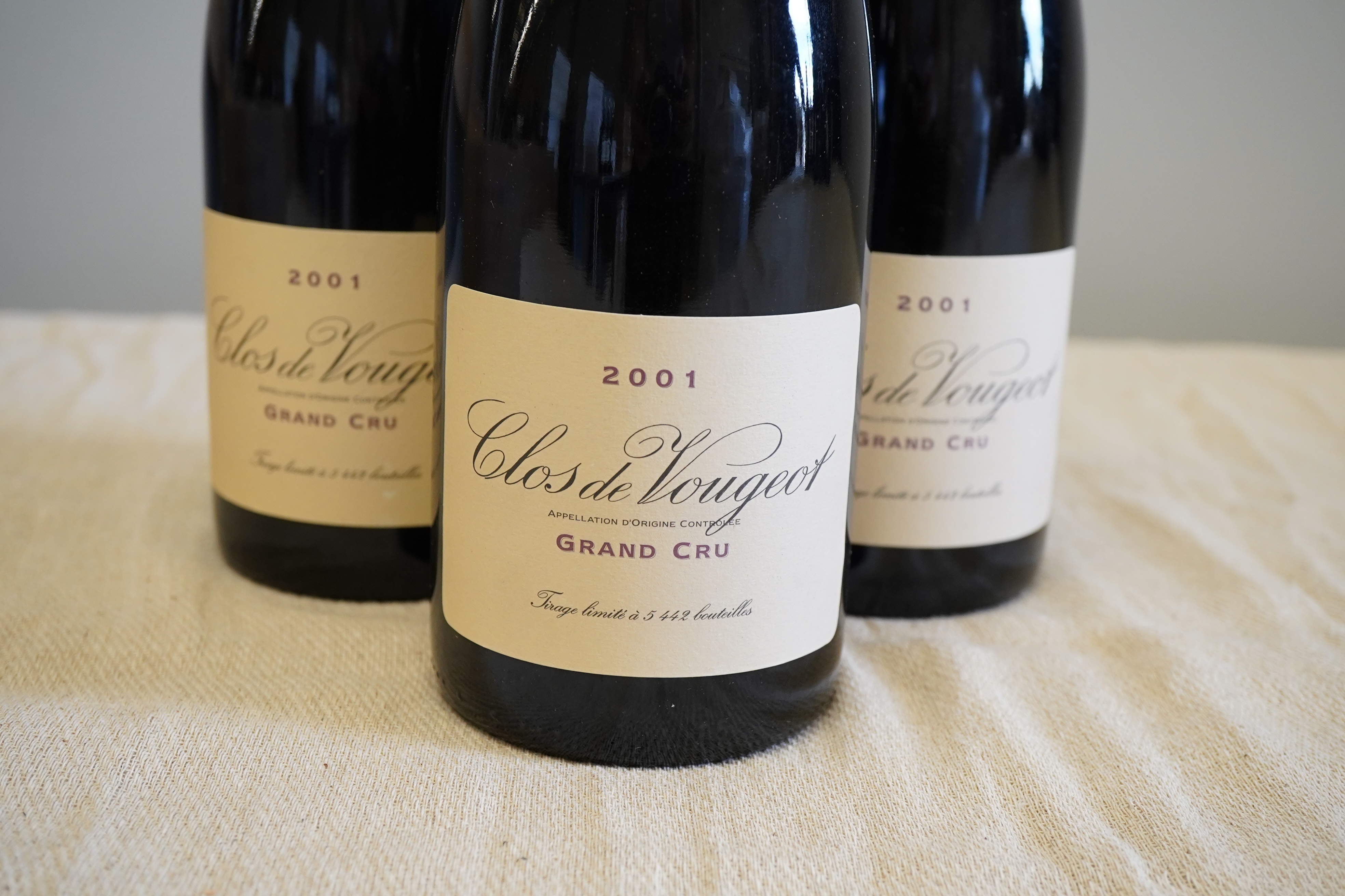 Domaine de la Vougeraie, Clos Vougeot, 2001